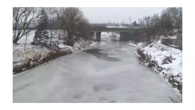 Flood Watch Issued for Nith River in New Hamburg After Winter Storm