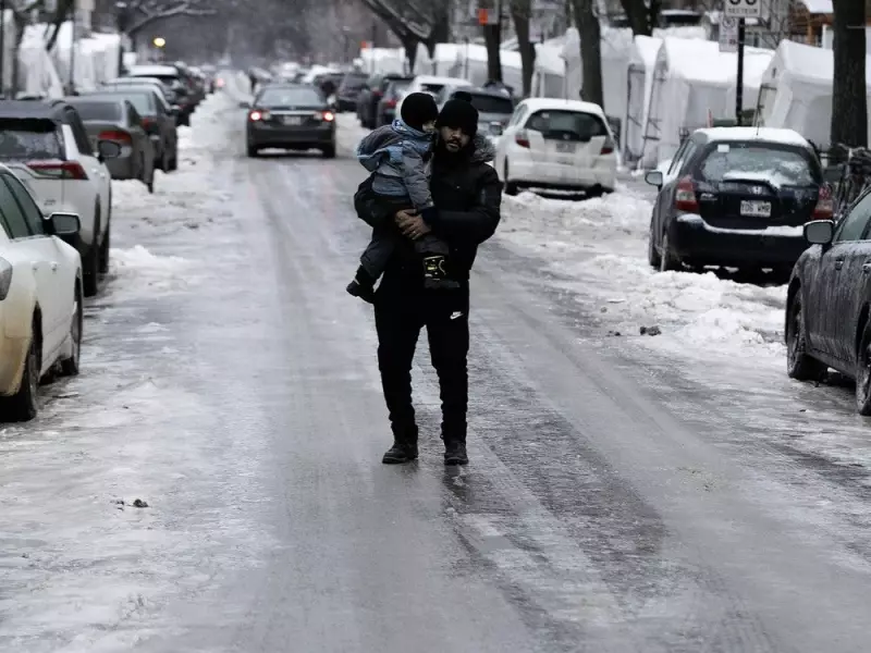 Freezing Rain Plunges Tens of Thousands in Quebec into Darkness