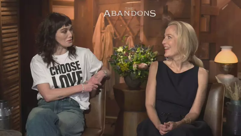 Gillian Anderson, Lena Headey Discuss Filming 'The Abandons' in Southern Alberta