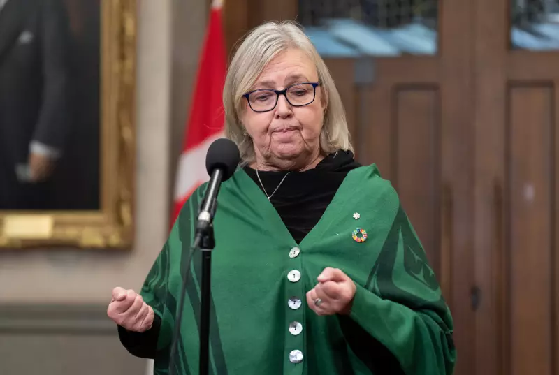Green Party's Elizabeth May Open to Future Liberal Support, Says 'Never Say Never'