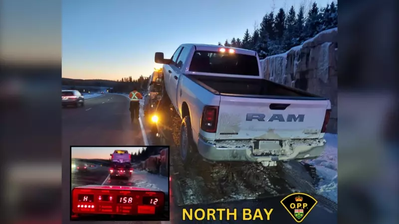 GTA Driver Charged with Stunt Driving at 158 km/h on Northern Ontario Highway