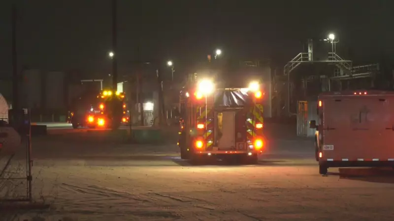Hazmat Incident in Southeast Edmonton Prompts Emergency Response