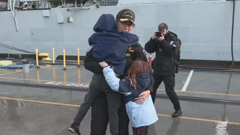 HMCS Max Bernays Returns to CFB Esquimalt After Historic Deployment