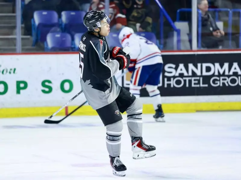 Idaho's Tyus Sparks Aims for NHL History as Vancouver Giants' Rising Star