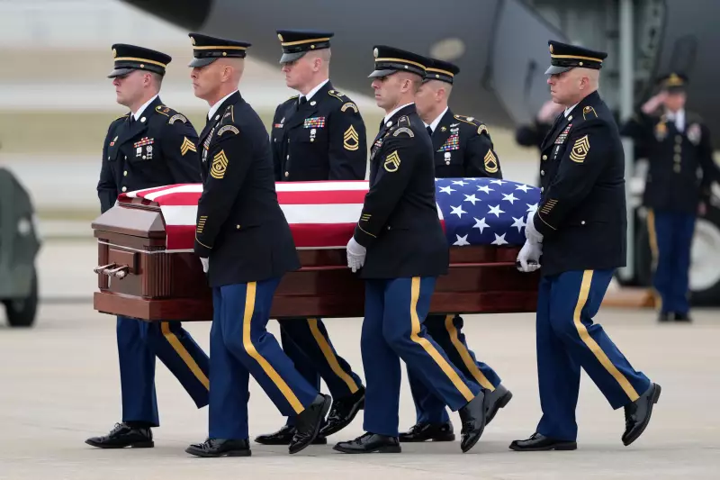 Iowa National Guard Members Killed in Syria Return Home on Christmas Eve
