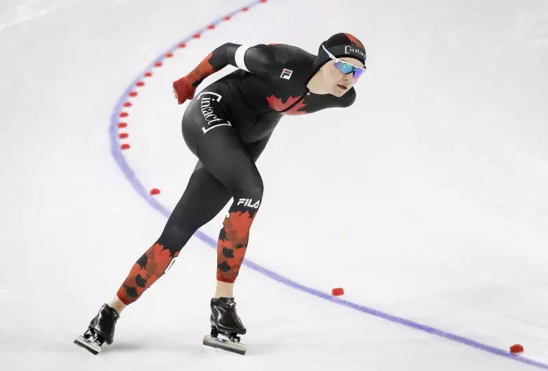 Isabelle Weidemann Captures Silver in 5000m at Speed Skating World Cup