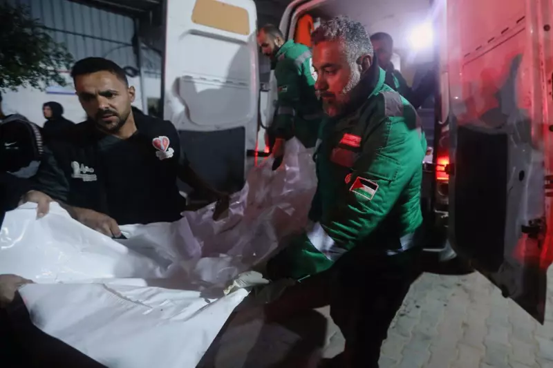 Israeli Strike Kills 5 Palestinians in Gaza, Hospital Reports