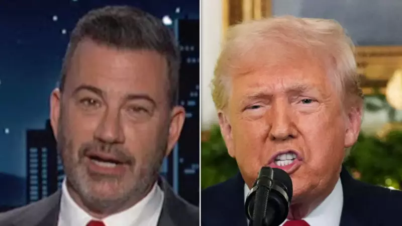 Jimmy Kimmel's Final 2025 Show Roasts Trump's 'Insane' Speech