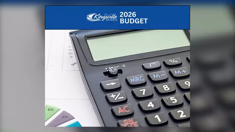 Kingsville Approves 2026 Municipal Budget, Setting Financial Course