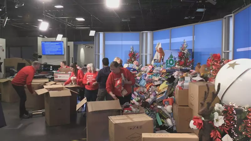 Kitchener's Toy Mountain Campaign Collects Over 5,000 Gifts for Children