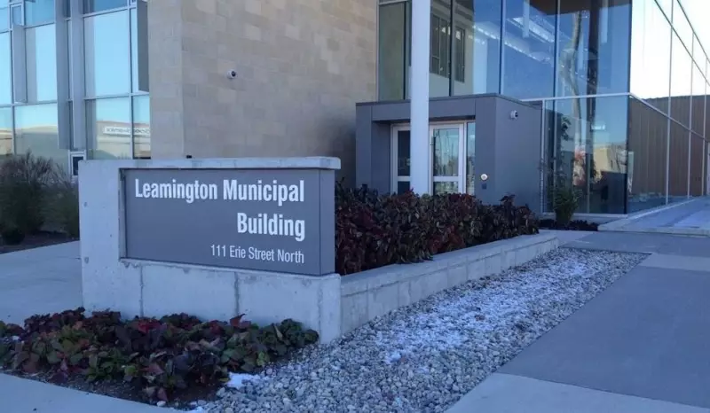 Leamington Proposes 2.5% Property Tax Hike for 2026 Budget