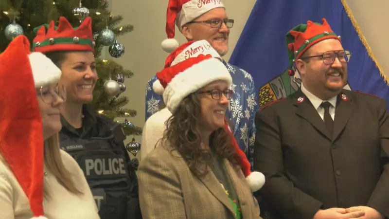 Lethbridge Police Host 6th Annual Charity Checkstop for Christmas Hope