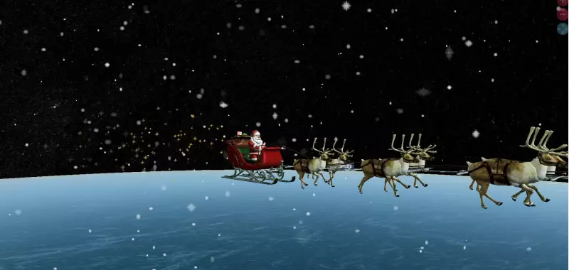 London Airspace Cleared for Santa's Christmas Eve Delivery, NORAD Tracks Flight