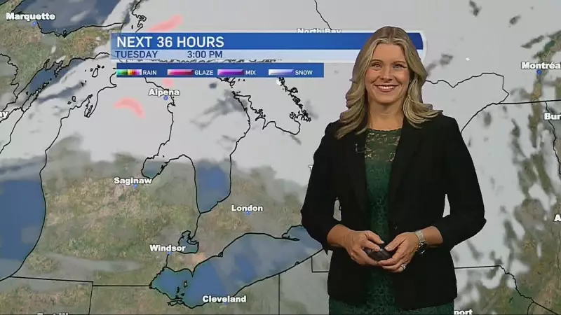 London, Ont. Braces for Milder Temps and Mixed Precipitation