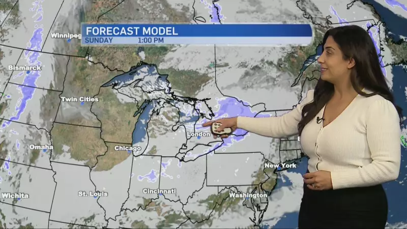 London, Ont. Weekend Forecast: Slight Warm-Up Followed by Flurries