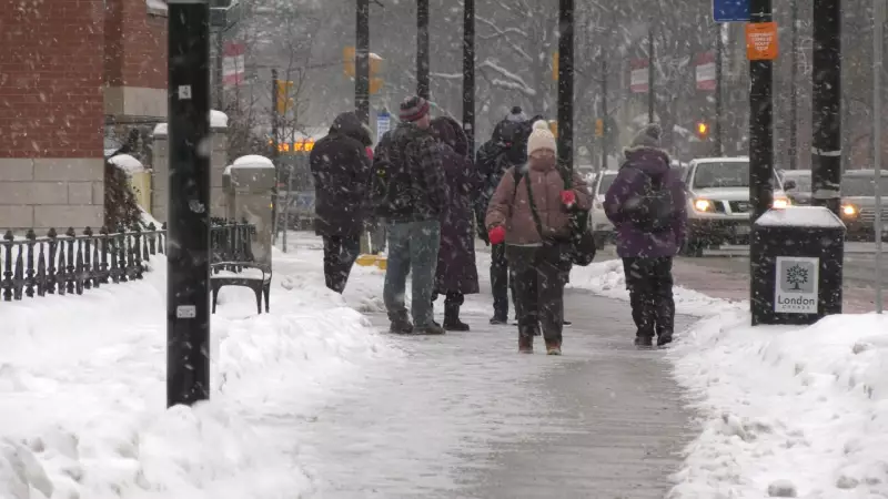 London Weekend Forecast: Flurries and Persistent Cold Temperatures Expected