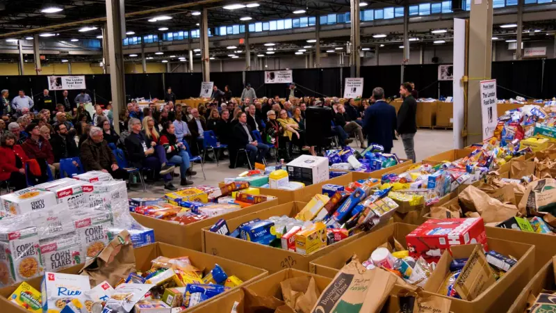London's Business Cares Food Drive Surpasses 2024 Goal Amid Economic Challenges