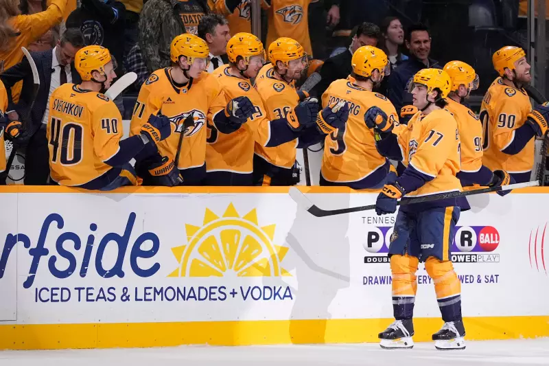 Luke Evangelista's Late Goal Lifts Predators to 5-3 Victory Over Maple Leafs
