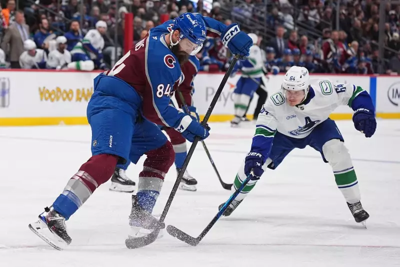 MacKinnon's Two Goals Lead Avalanche to 3-1 Victory Over Canucks