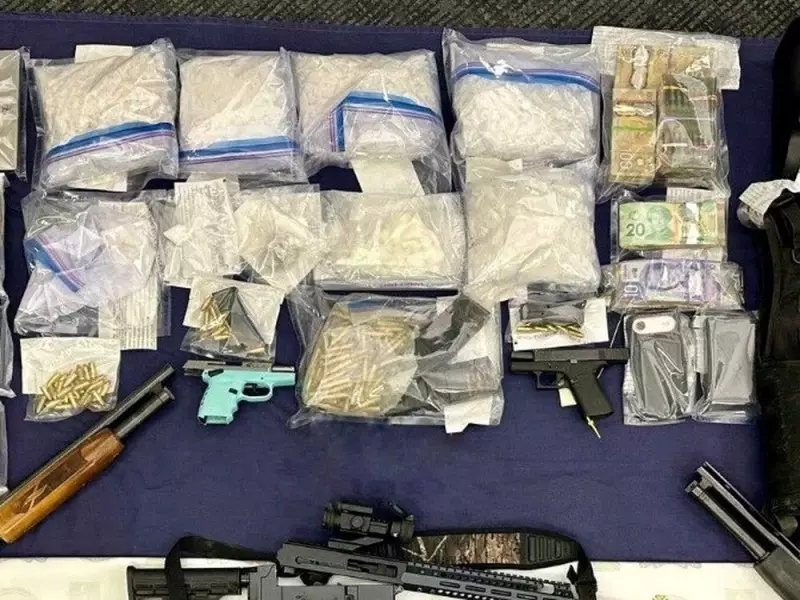 Major Saskatchewan Drug Bust: 8.7 kg of Cocaine, Meth Seized Near Melfort