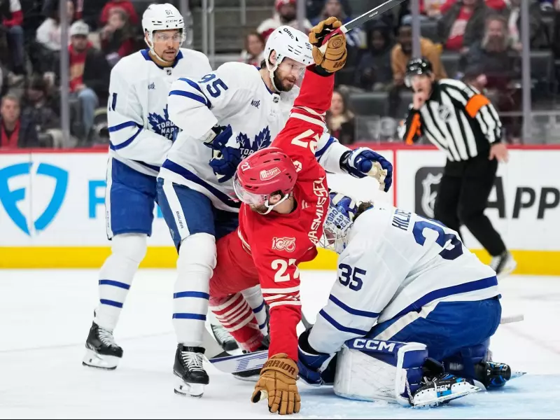 Maple Leafs Fall 3-2 in OT to Red Wings, Struggle with NHL's Worst Road Record