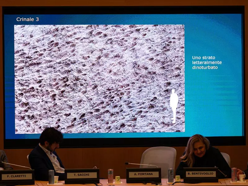 Massive Dinosaur Footprint Discovery in Italian Alps Reveals Ancient Herd Behavior