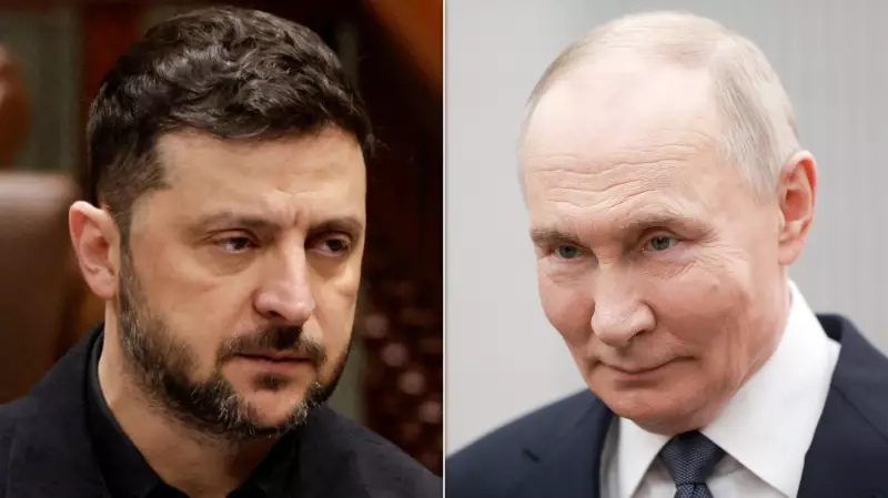 Massive Russian Barrage Hits Ukraine Amid U.S.-Led Peace Talks