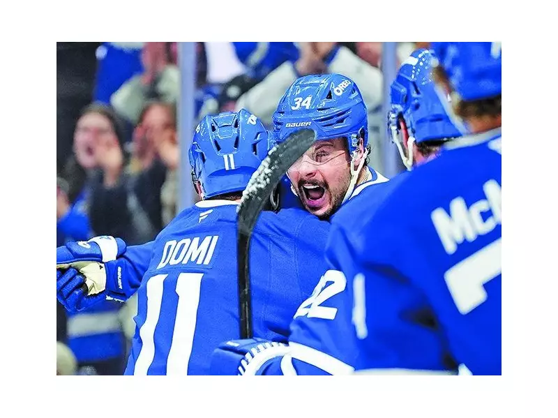 Matthews, Knies Lead Wild 7-5 Leafs Victory Over Senators in Atlantic Division Clash