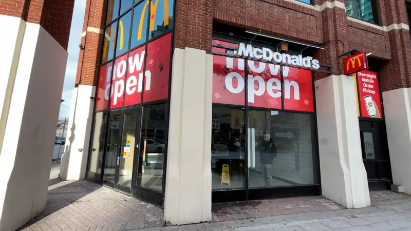 McDonald's Reopens on Ottawa's Rideau Street with Modern Design & Nod to History