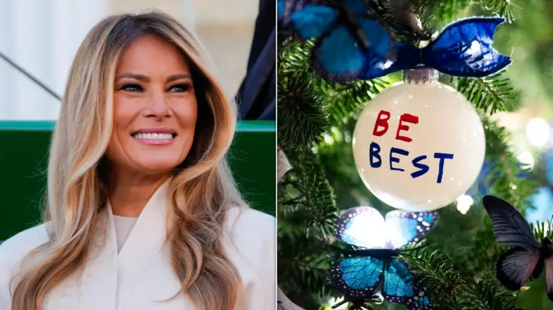 Melania Trump's 2025 White House Christmas Decor Sparks Social Media Backlash