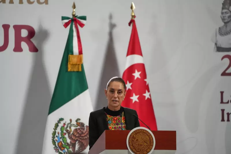 Mexican President Sheinbaum to Attend FIFA World Cup Draw in Washington