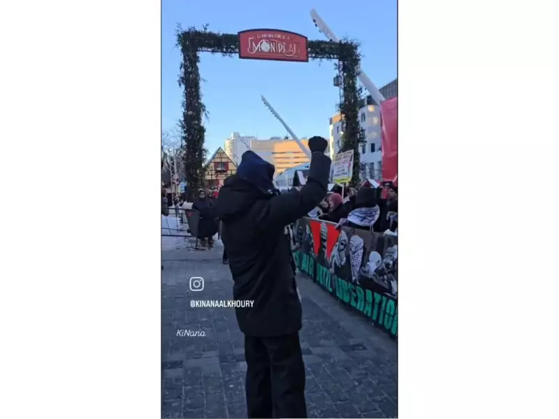 Montreal Christmas Market Protest Coincides with Deadly Antisemitic Attack in Australia