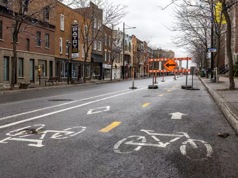 Montreal's Atateken St. Bike Lane Modified: 40% of Parking Spots Restored