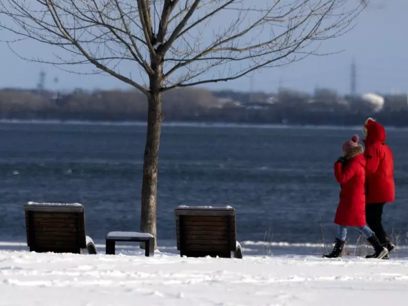 Montreal's Deep Freeze: Wind Chill Hits -28°C, Frostbite Risk High