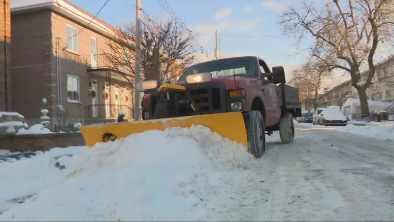 Montreal's Essential Workers Keep City Running on Christmas Eve 2025