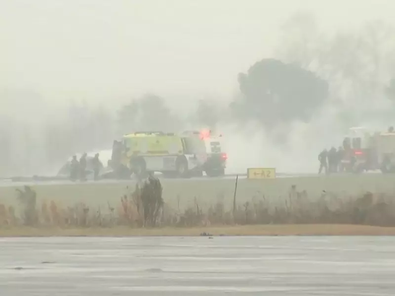 Multiple Fatalities in Fiery Business Jet Crash at North Carolina Airport