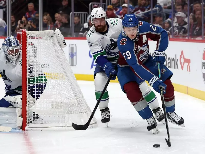 Nathan MacKinnon's Two Goals Lead Avalanche to 3-1 Victory Over Canucks