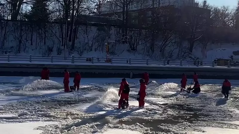 NCC Begins Flooding Rideau Canal Skateway in Ottawa for Winter Season