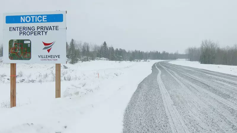 New 7-Kilometre Industrial Road Underway Near Timmins, Linking Highway 655 to Bell Creek Mine