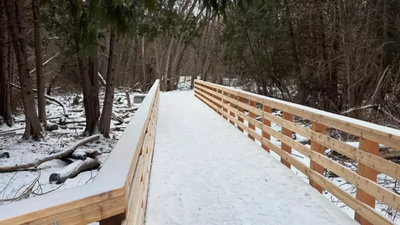 New Radial Trail Opens at Rogers Reservoir Conservation Area in Barrie