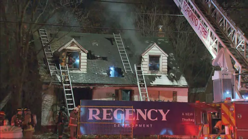 North York House Fire: No Injuries Reported After Blaze Near Finch and Bathurst