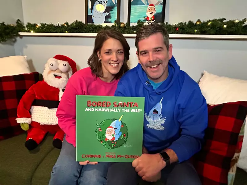 Nova Scotia Couple Reunites, Publishes Christmas Book 'Bored Santa and the Narwhally The Wise'