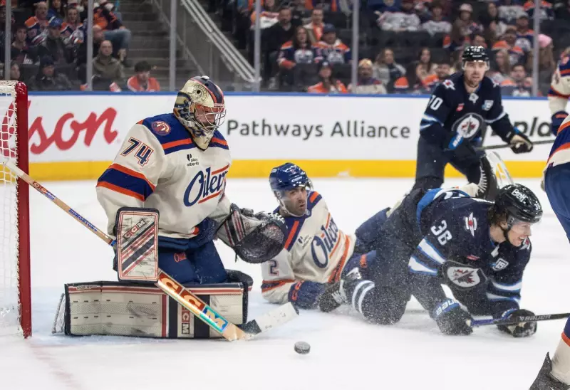 Oilers Dominate Jets 6-2 with Explosive Four-Goal First Period