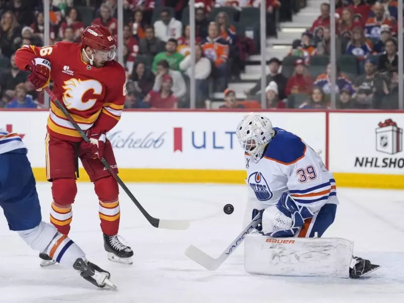 Oilers' Four Posts, Flames' Grit Lead to 3-2 Calgary Win in Battle of Alberta