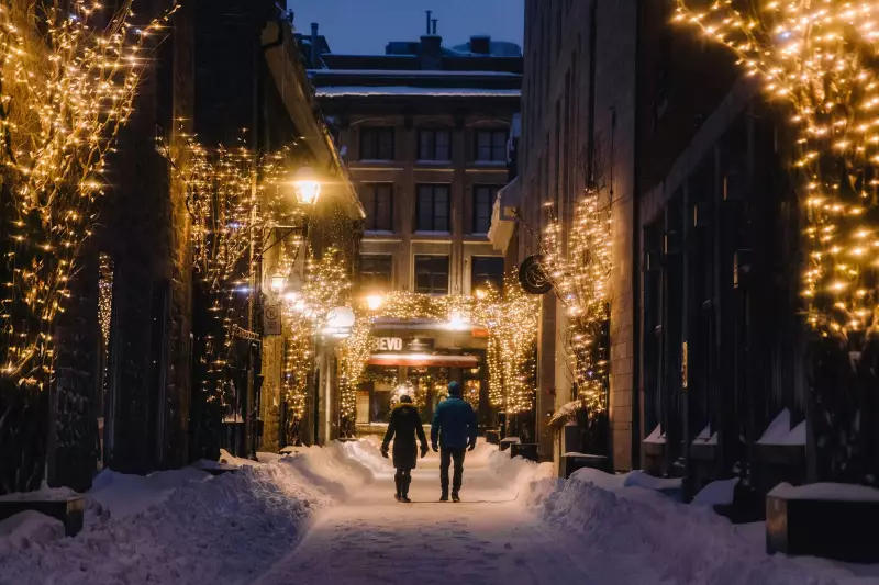 Old Montreal's Winter Magic: Parcours Lumineux Lights Up the Historic District