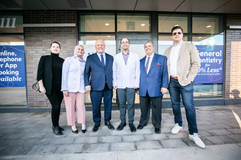 Ontario NDP Leader Questions $2M Grant to Dentist-Linked Firm