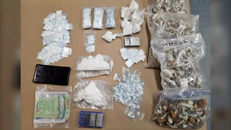 OPP Seizes Over 1.3 kg of Cocaine, Crack, and Magic Mushrooms in Kenora Drug Bust
