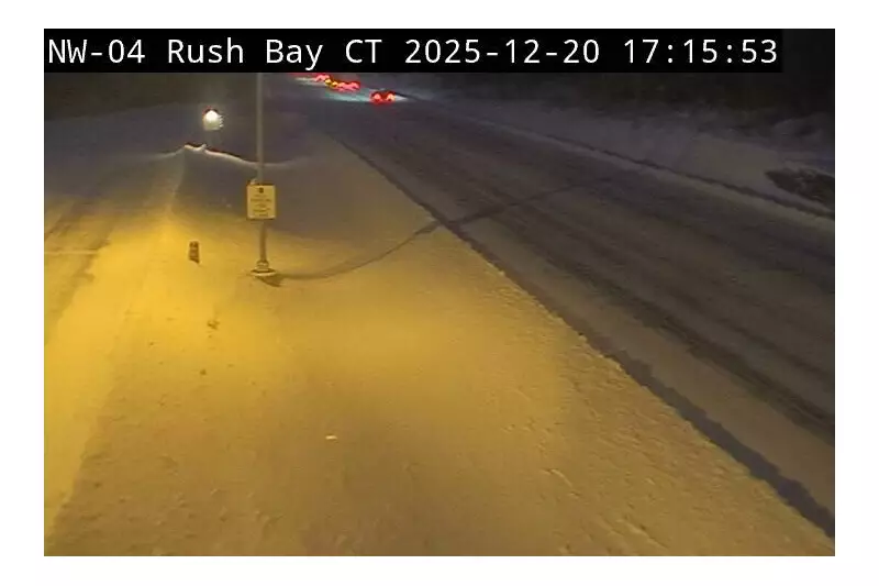 OPP Urges Against Travel on Icy Highway 17 Near Kenora