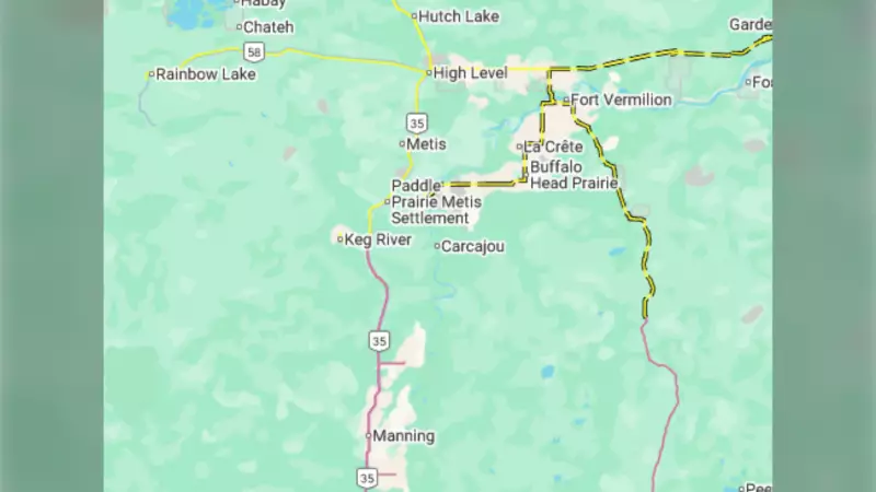 RCMP Warns: Avoid Highway 35 Between High Level and Manning Due to Poor Conditions