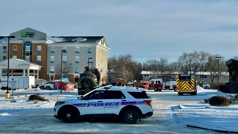Regina Police, Firefighters Respond to South Albert Street Incident